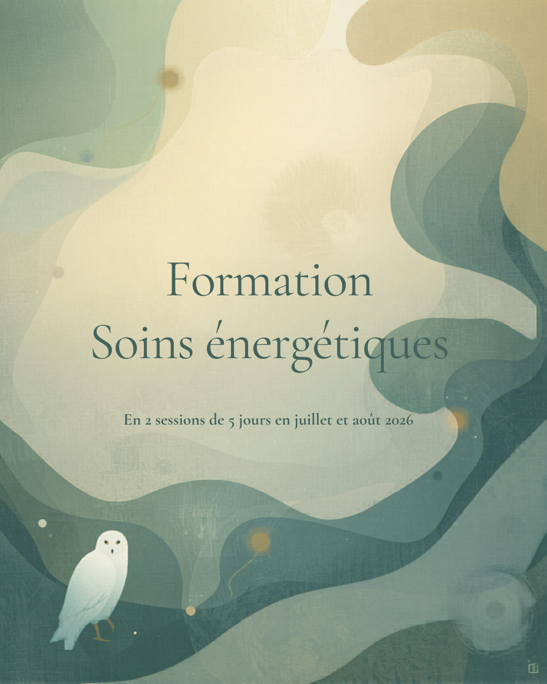 Formation en soins énergétiques à l'Espace de la Chouette Blanche à Dijon